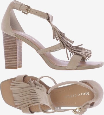 Marc O'Polo Sandalen 39 in Beige: predná strana