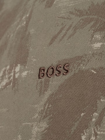 BOSS Sweatshirt 'We Jungle' in Beige