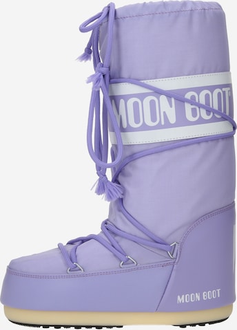 MOON BOOT Snowboots i lilla