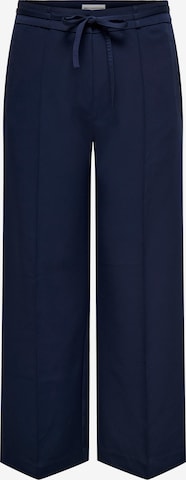 ONLY Carmakoma Loosefit Housut 'CARMIA' värissä sininen: etupuoli