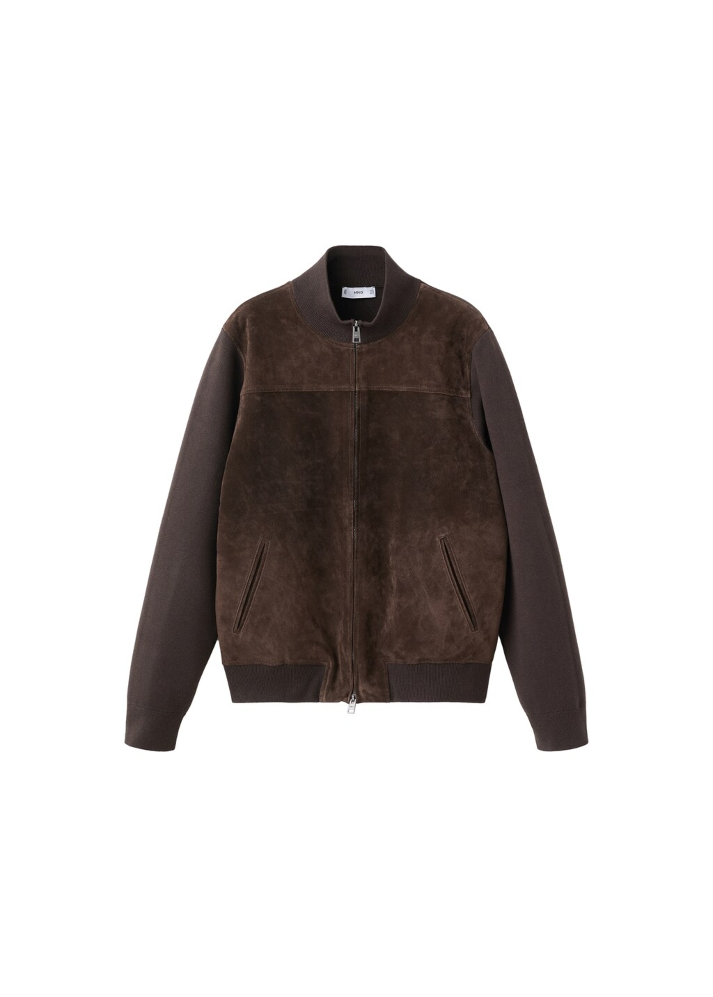 MANGO MAN Knit Cardigan 'Pecora' in Chocolate, Item view