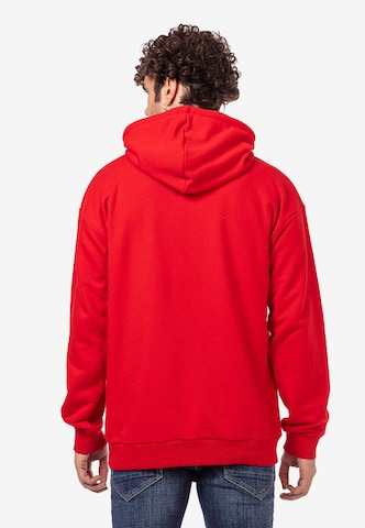 Redbridge Kapuzensweatshirt 'Guildford' in Rot