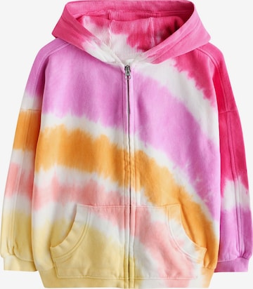 Next Кофта на молнии в Ярко-розовый: спереди