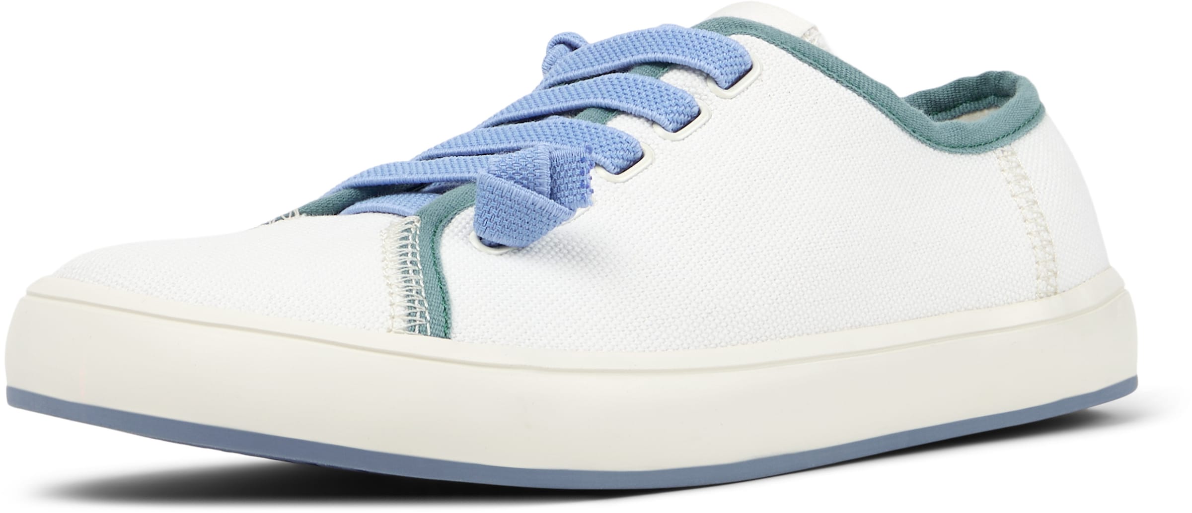 Baskets basses ' Peu Rambla II ' CAMPER en blanc : devant