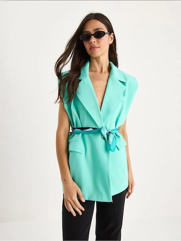 Gilet da completo di Bianco Lucci in verde