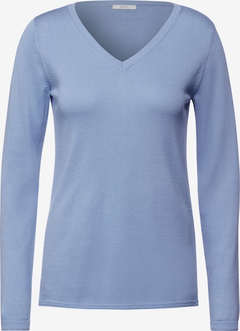 CECIL Sweater in Blue: front