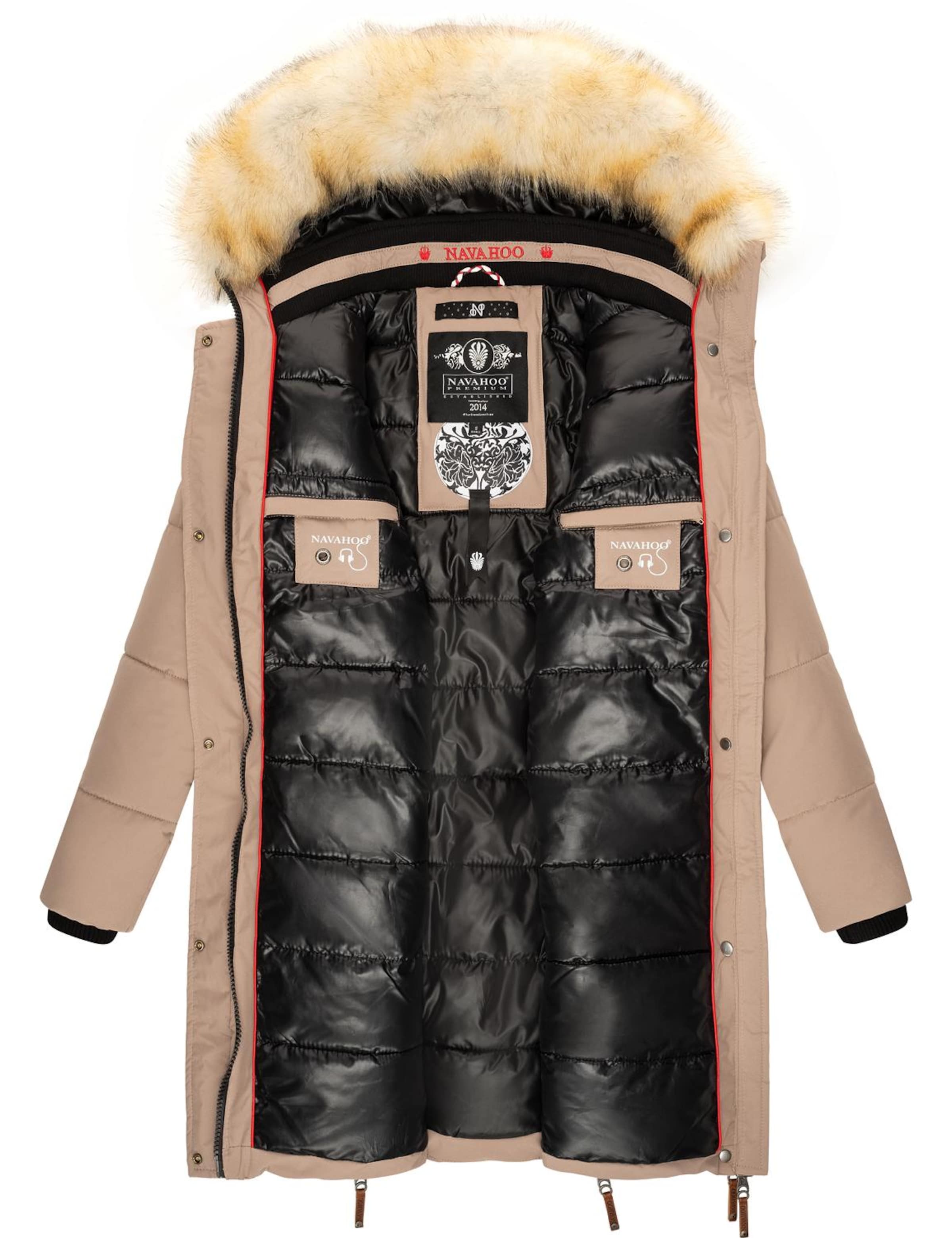 NAVAHOO Winter coat 'Halina' in Grey