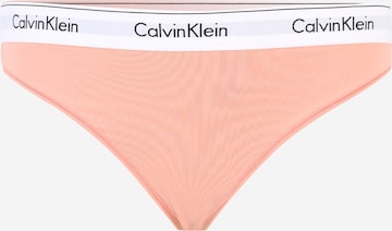 String di Calvin Klein Underwear Plus in rosa: frontale