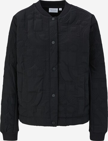 comma casual identity Between-Season Jacket in Black: front