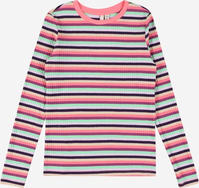 Pieces Kids T-Shirt 'Elly' en beige / citron vert / lilas / rose clair, Vue avec produit