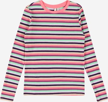 Pieces Kids Shirt 'Elly' in Mischfarben: predná strana