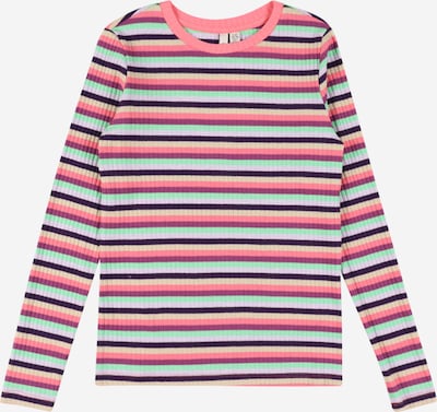 Pieces Kids Shirt 'Elly' in de kleur Beige / Limoen / Sering / Lichtroze, Productweergave