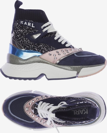 Karl Lagerfeld Sneaker 35 in Blau: predná strana