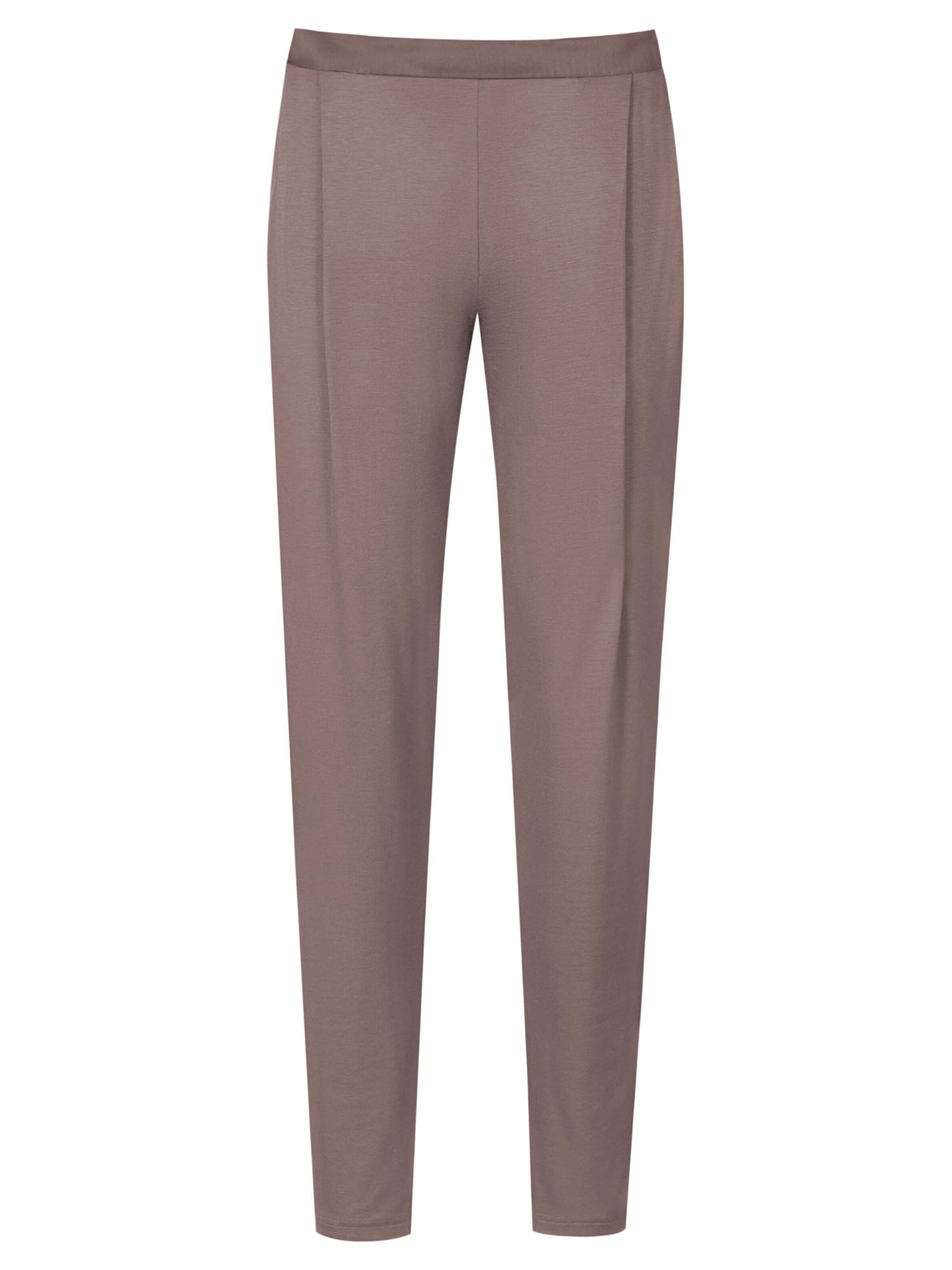 Mey Pyjamabroek 'Pure Chic' in Bruin: voorkant