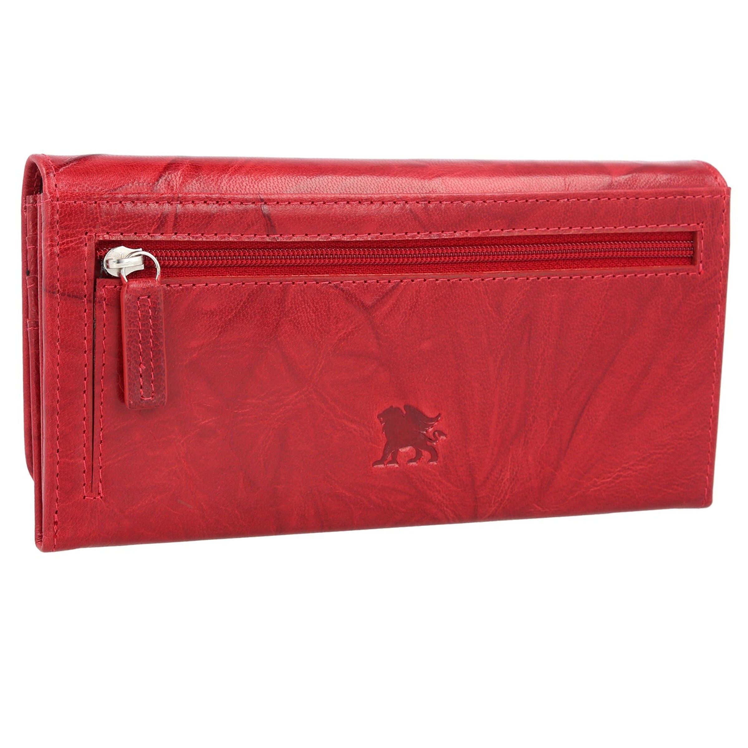 mano Portemonnee 'Donna Aurona' in Rood