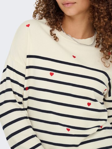 ONLY Sweater 'ONLTiba' in White