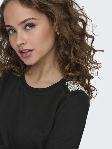 JDY Sweatshirt 'JDYPaisley' in Zwart