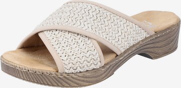 Rieker Pantolette in Beige: predná strana