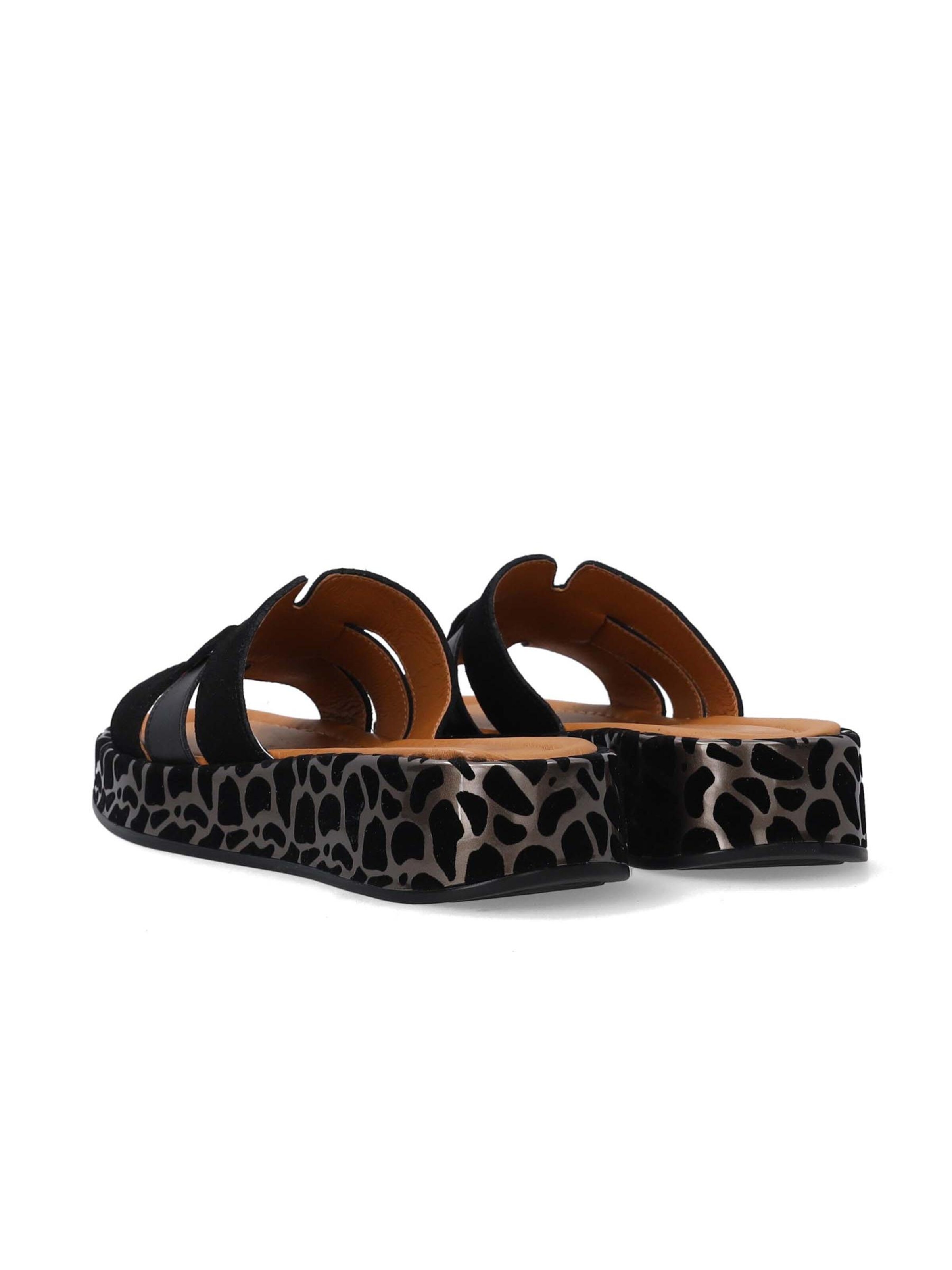 VENEZIA Pantolette‌ in Schwarz