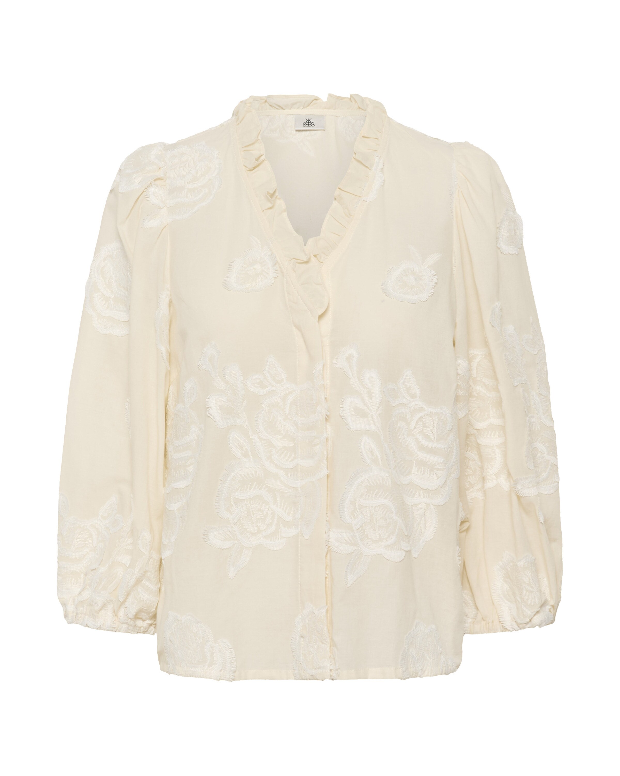 KAREN BY SIMONSEN Bluse 'KBErmine' in Beige: Vorderseite