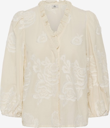 KAREN BY SIMONSEN Bluse 'KBErmine' in Beige: Vorderseite