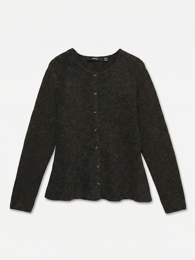 VERO MODA Knit cardigan 'VMDoffyjaquard' in M in Black, Item view