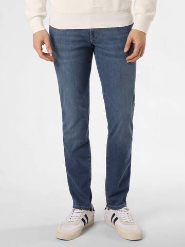 bugatti Slimfit Jeans in Blau: Vorderseite