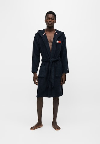 Tommy Hilfiger Underwear Krátký župan – modrá: přední strana