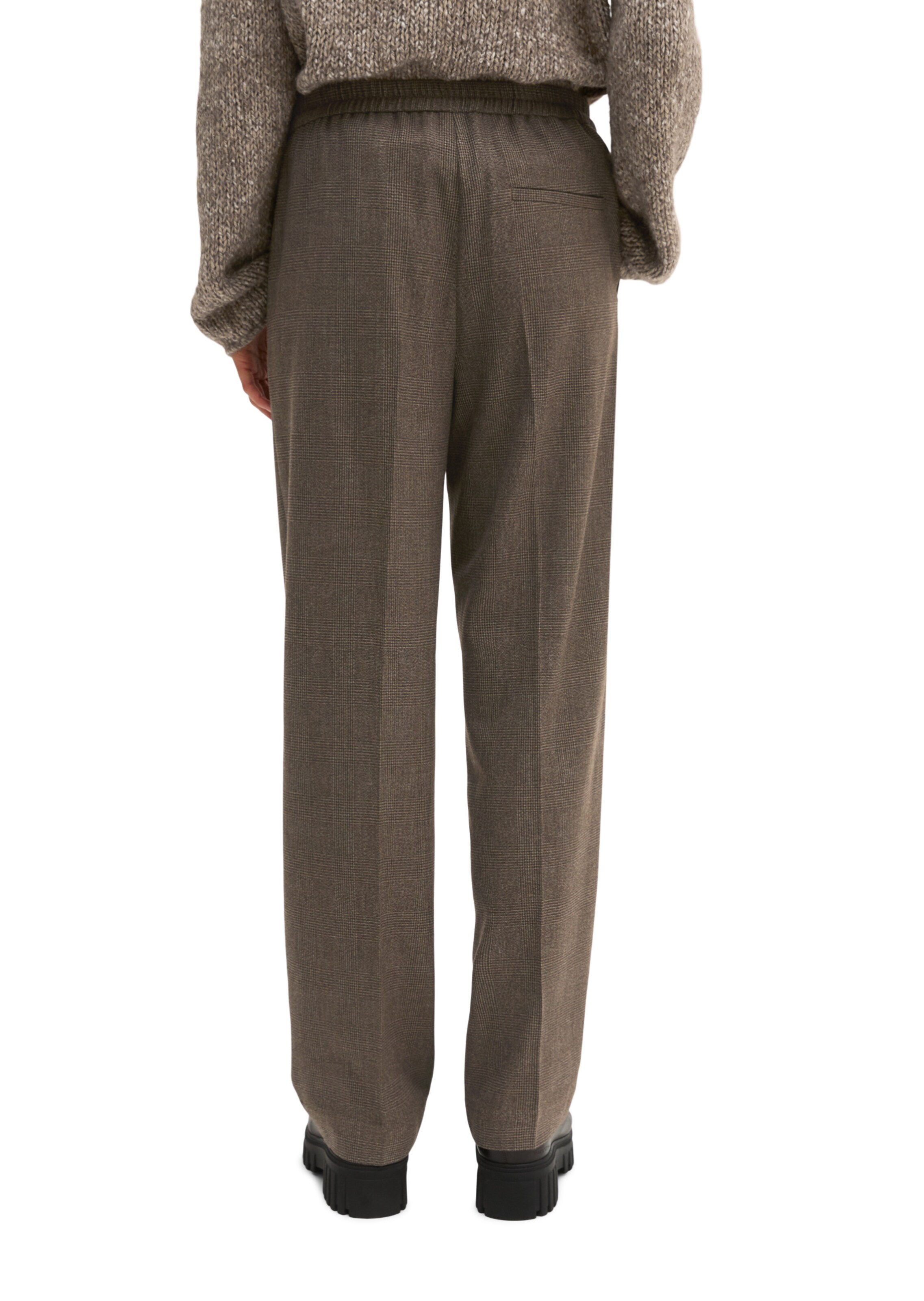 Marc O'Polo Loosefit Pantalon in Bruin