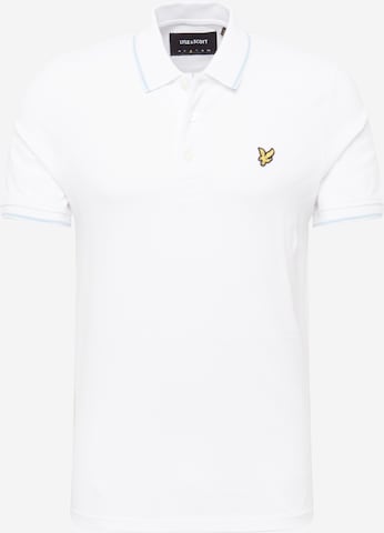 Lyle & Scott Tričko – bílá: přední strana