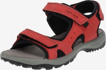 Sandales de randonnée IMAC en rouge
