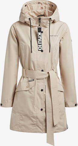 Veste mi-saison 'Lauren' khujo en beige : devant