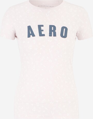 T-shirt 'MAY' AÉROPOSTALE en rose : devant