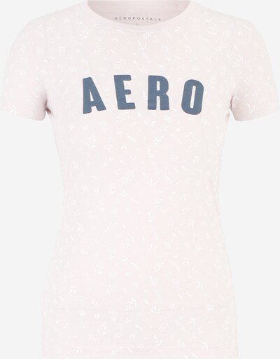 AÉROPOSTALE T-shirt 'MAY' en marine / rose clair / blanc, Vue avec produit