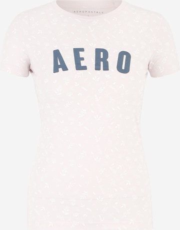 T-shirt 'MAY' AÉROPOSTALE en rose : devant