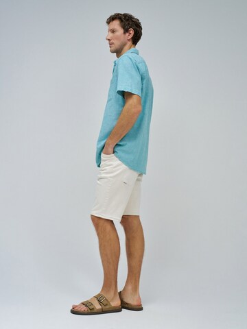 Coupe regular Chemise 'Birmingham' Salsa Jeans en bleu