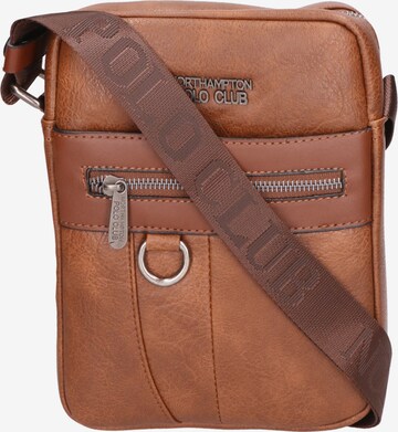 Northampton Polo Club Crossbody Bag in Brown: front