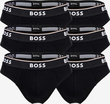 BOSS Slip in Schwarz: predná strana