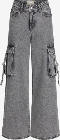 Wide Leg Jeans cargo 'TOKYO' JJXX en gris : devant