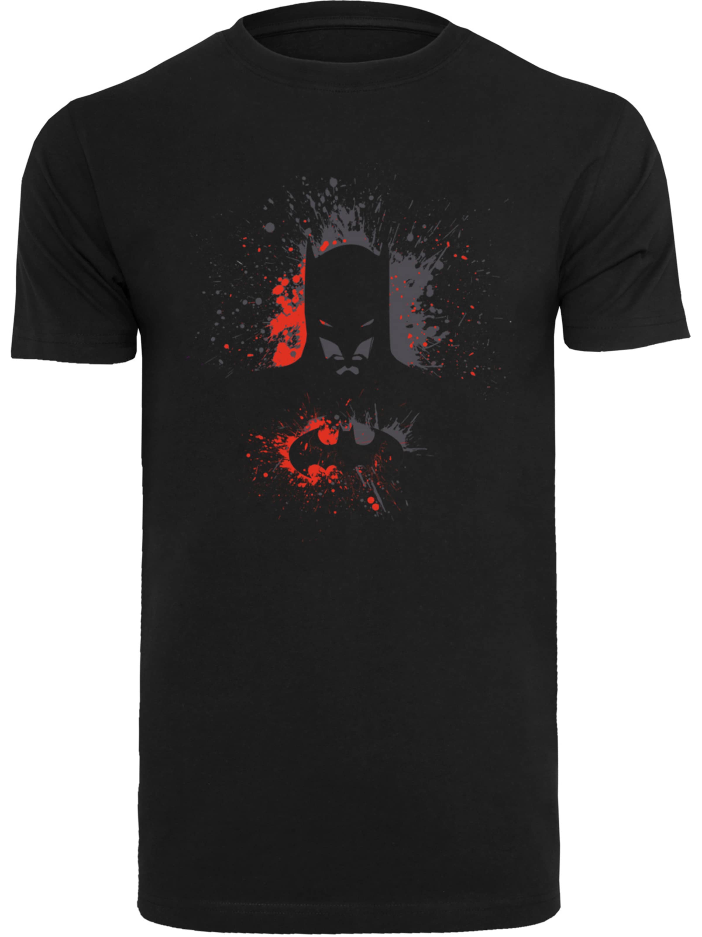 T-Shirt 'DC Comics Batman Splash' F4NT4STIC en noir : devant