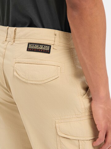 NAPAPIJRI Regular Cargo Pants ' Noto ' in Beige