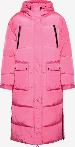 myMo ATHLSR Winter Coat in Pink: front