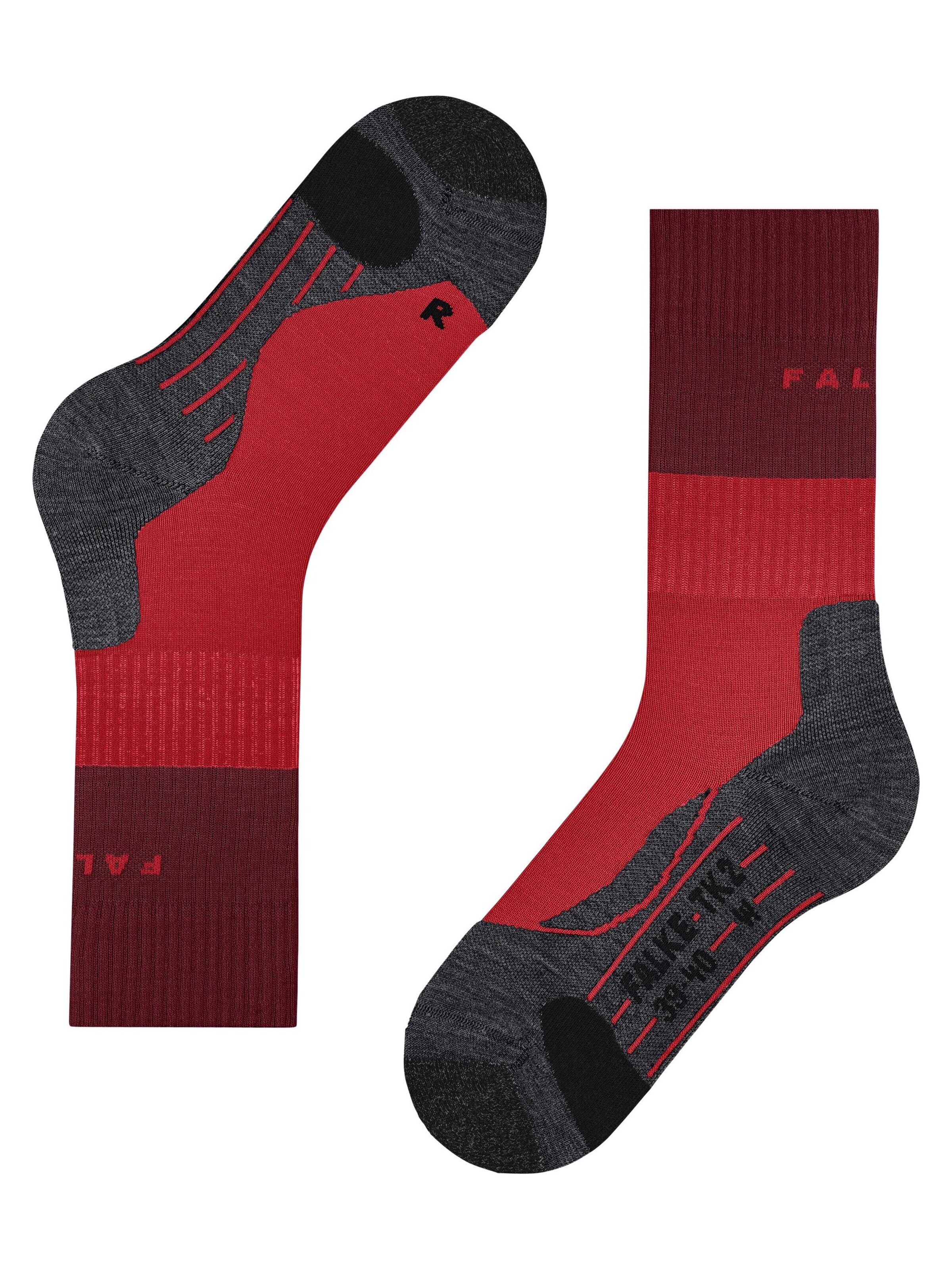 FALKE Sportsocken 'TK2 Explore'‌‌‌‌‌ in Rot