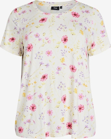 balta Zizzi Marškinėliai 'VMalis': priekis