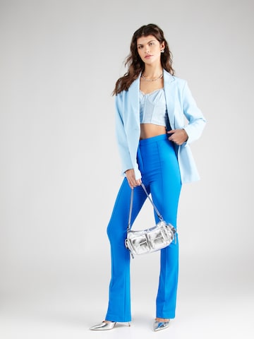 évasé Pantalon PATRIZIA PEPE en bleu