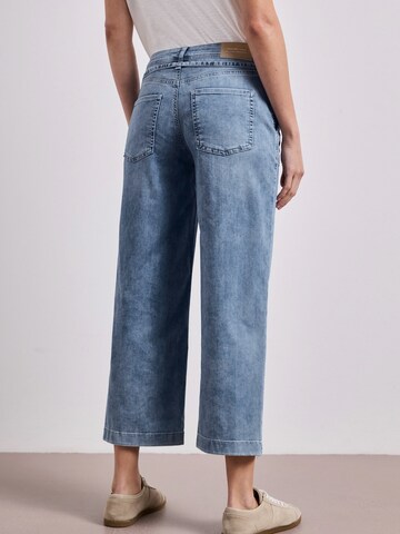 Wide Leg Jean 'Emee' STREET ONE en bleu