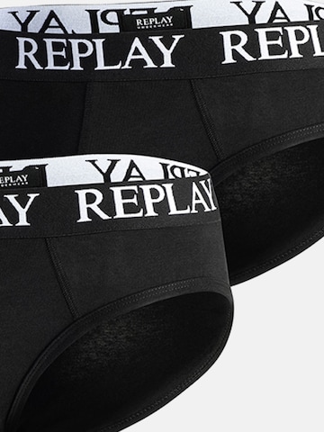 REPLAY Slip in Black