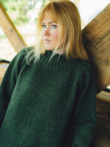 KOPYTO Oversizepullover 'TAJRA' in Grün
