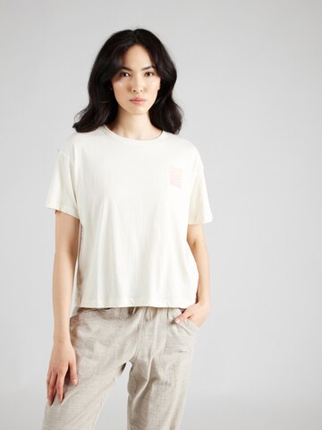 Kathmandu Shirt 'SUNRISE FLOWER' in White: front