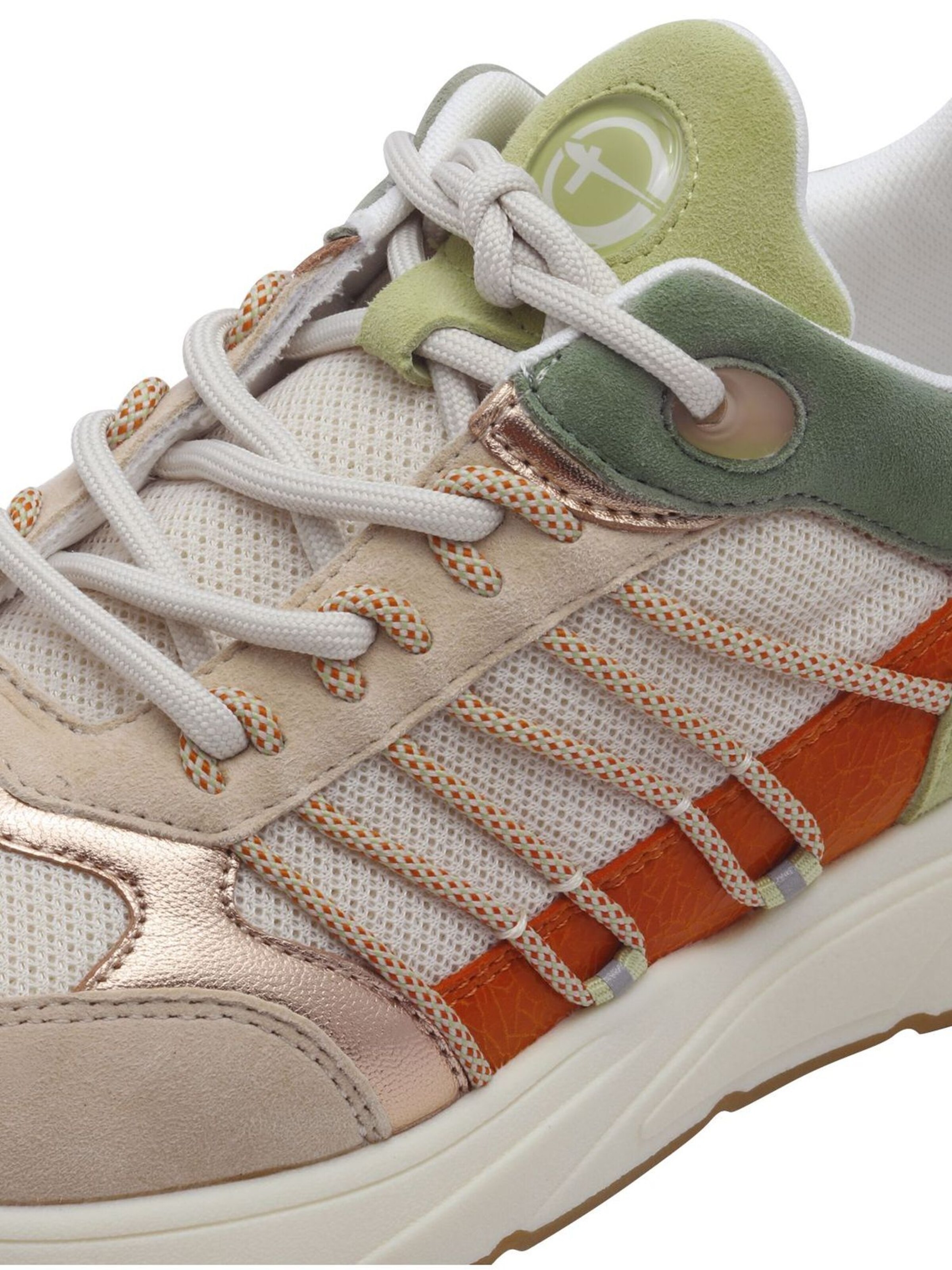 Tamaris Platform trainers in Orange